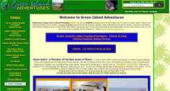 Desktop Screenshot of greenislandadventures.com